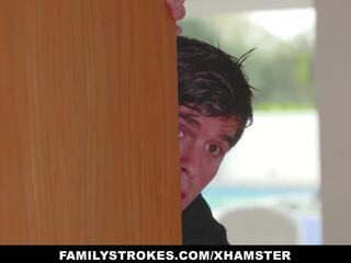 Familystrokes - เซ็กส์แปลกๆ ป้า fucks step-nephew: ฟรี เพศ 86 | xhamster