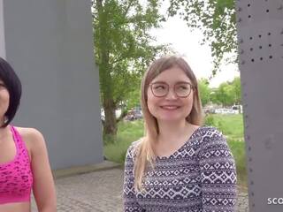 Немски разузнавач - откровен берлин girlsâ първи един мъж две жени.