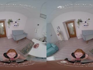 Vr bangers sneaky ryšavý fena od the kancelář vr pohlaví klip
