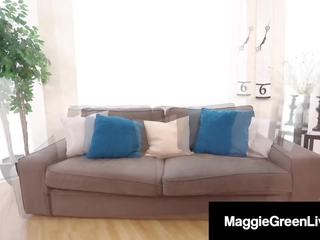 মেগা তরমুজ maggie সবুজ & পুরু সঙ ধরা nina kayy যৌনসঙ্গম