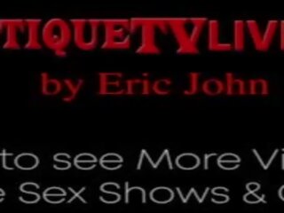Stupendous cali carter ได้รับ หน้า โดย eric john มีชีวิต - erotique โทรทัศน์
