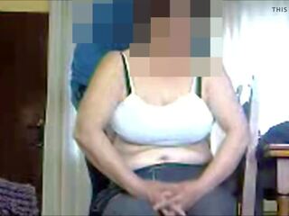 Mother in law massaging