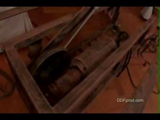 Breasty dorothy ireng and lover having a hardcore lesbian porno machine actionion