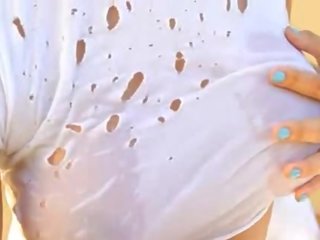 Titty wings torturing her penthil