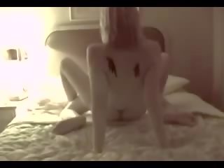 Cute lesbian college lovers homemade clip