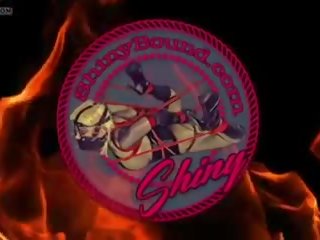 Nyxon nakatali sa spandex pagkaalipin, Libre pornograpya d4